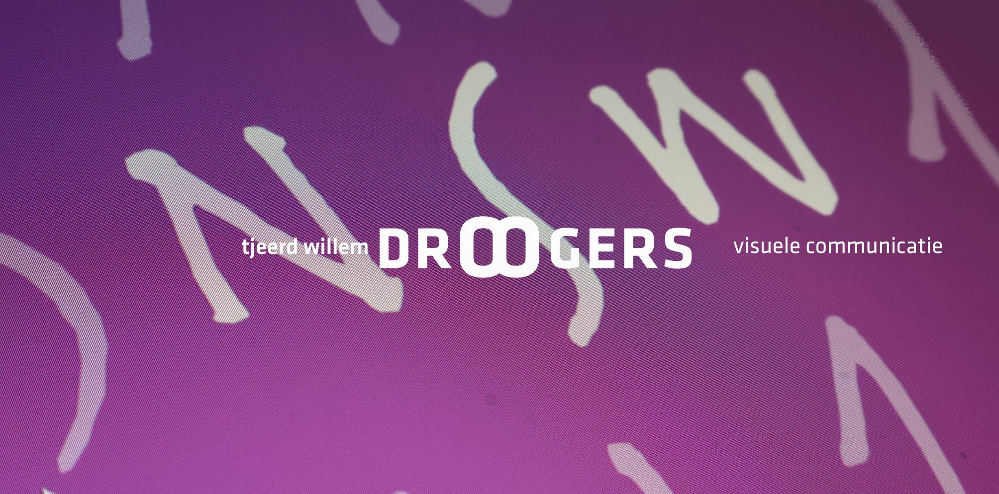Tjeerd Willem Droogers visuele communicatie